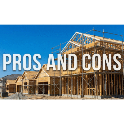 Pros And Cons of Buying New Homes for Sale
