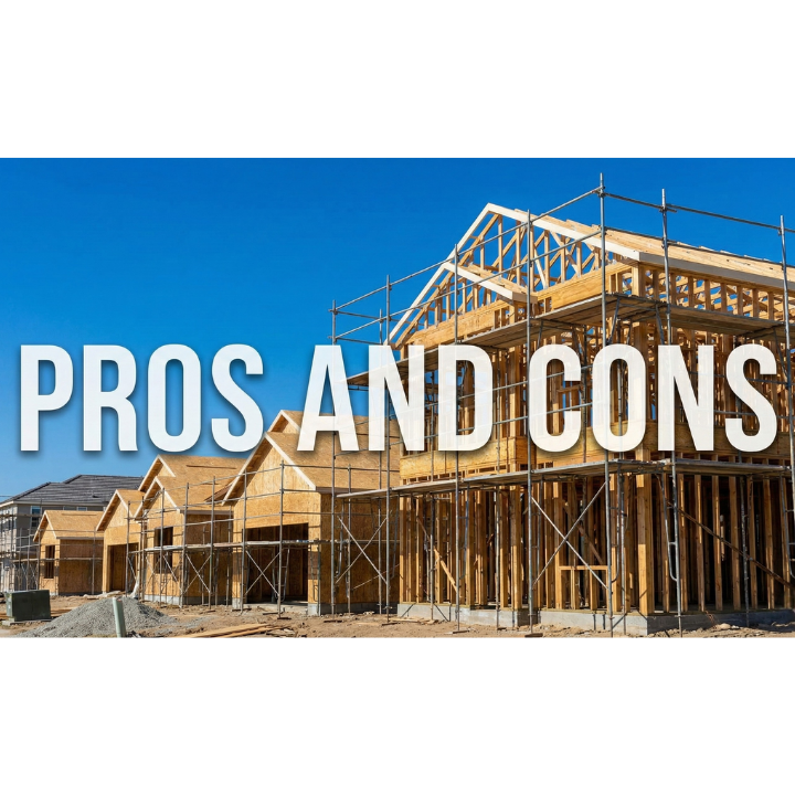 Pros and Cons of Buying a New Home for Sale